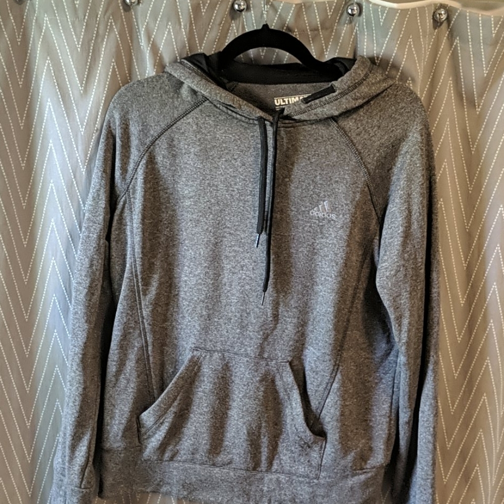 Grey Adidas Hoodies